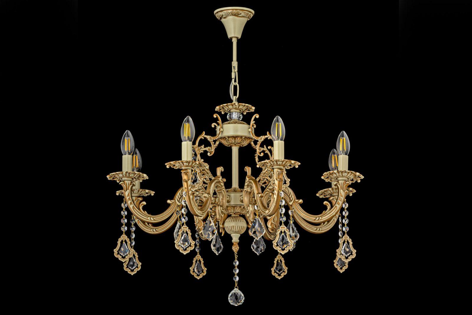 Подвесная люстра Arti Lampadari Falcone E 1.1.8.600 CG Falcone E 1.1.8.600 CG Кремовый