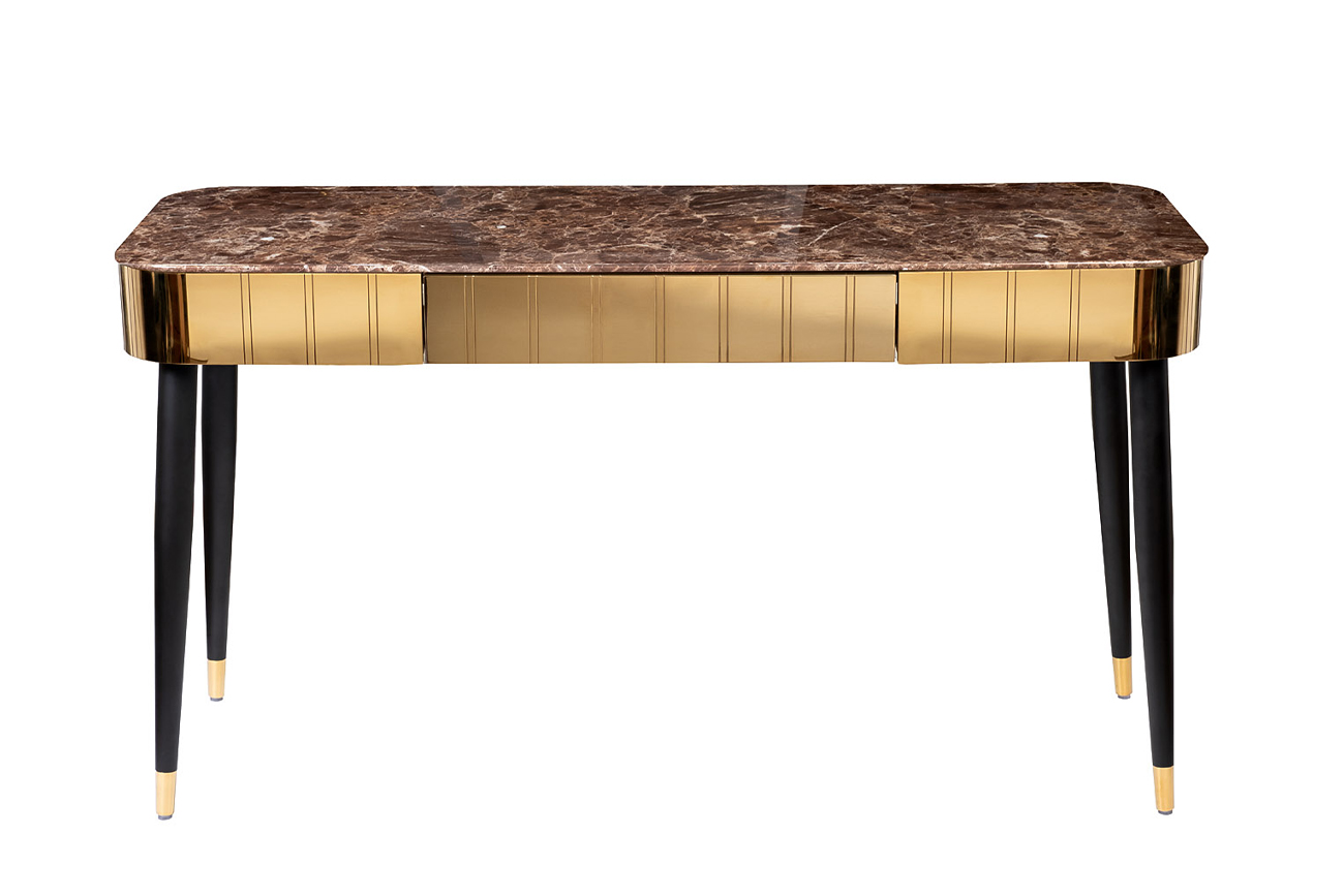 46AS-5526STOL/P Стол письменный Amour 140*50*78см Garda Decor 46AS-5526STOL/P 