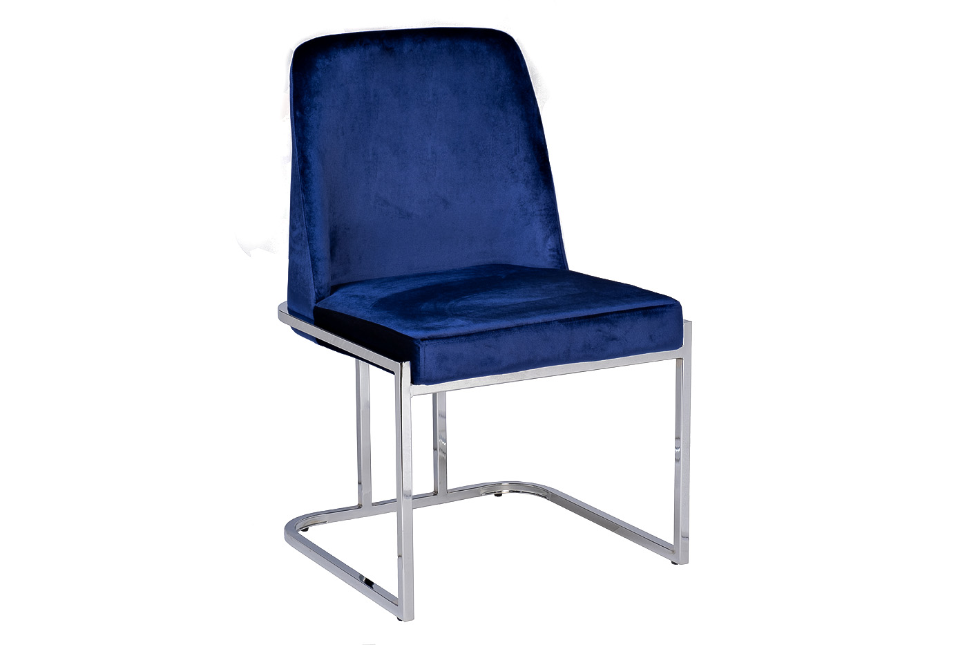 GY-DC8365-B Стул велюр синий/хром 54*56*89см Garda Decor GY-DC8365-B 