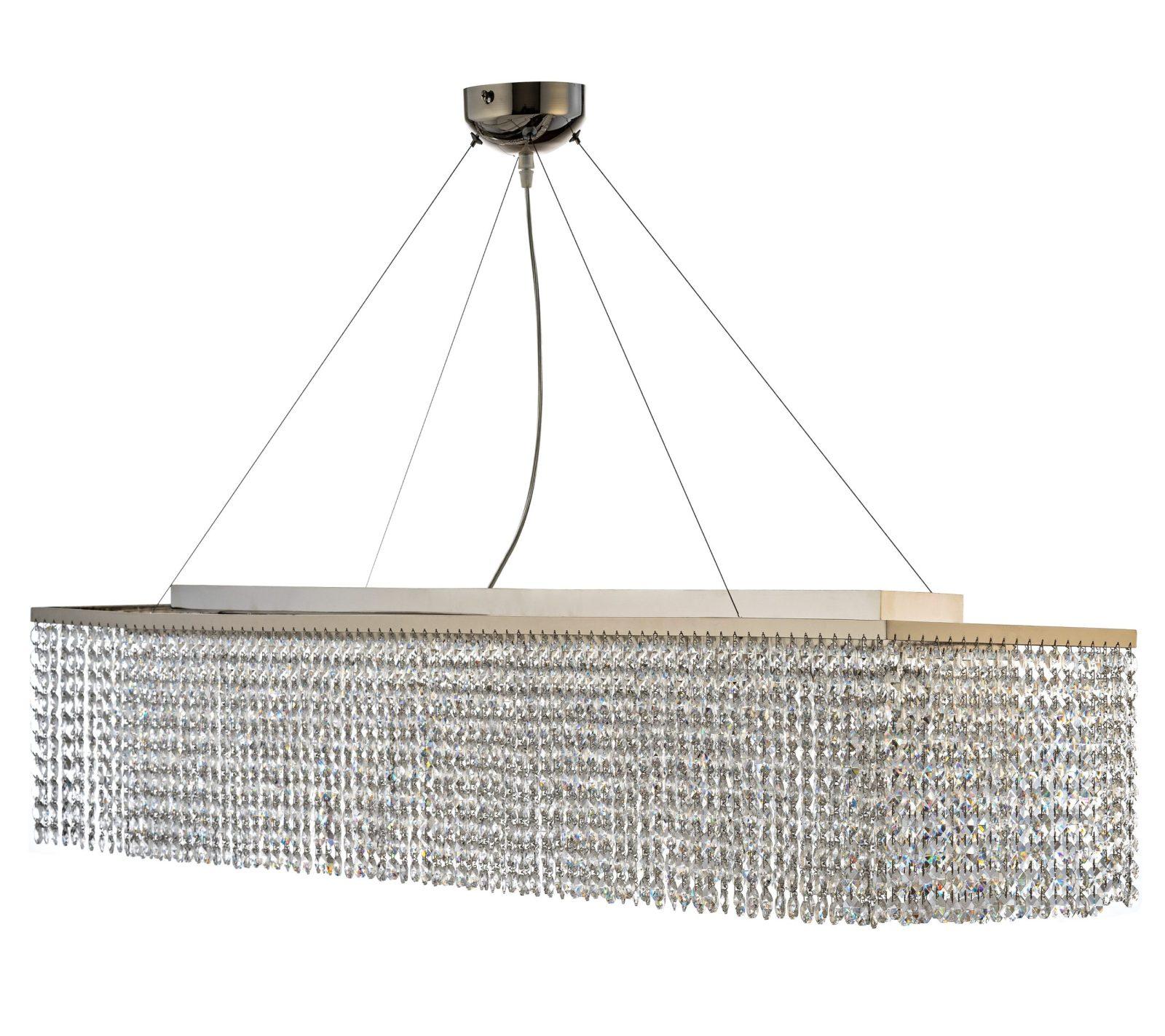 Подвесная люстра Arti Lampadari Milano E 1.5.120X30.501 N  Матовый никель