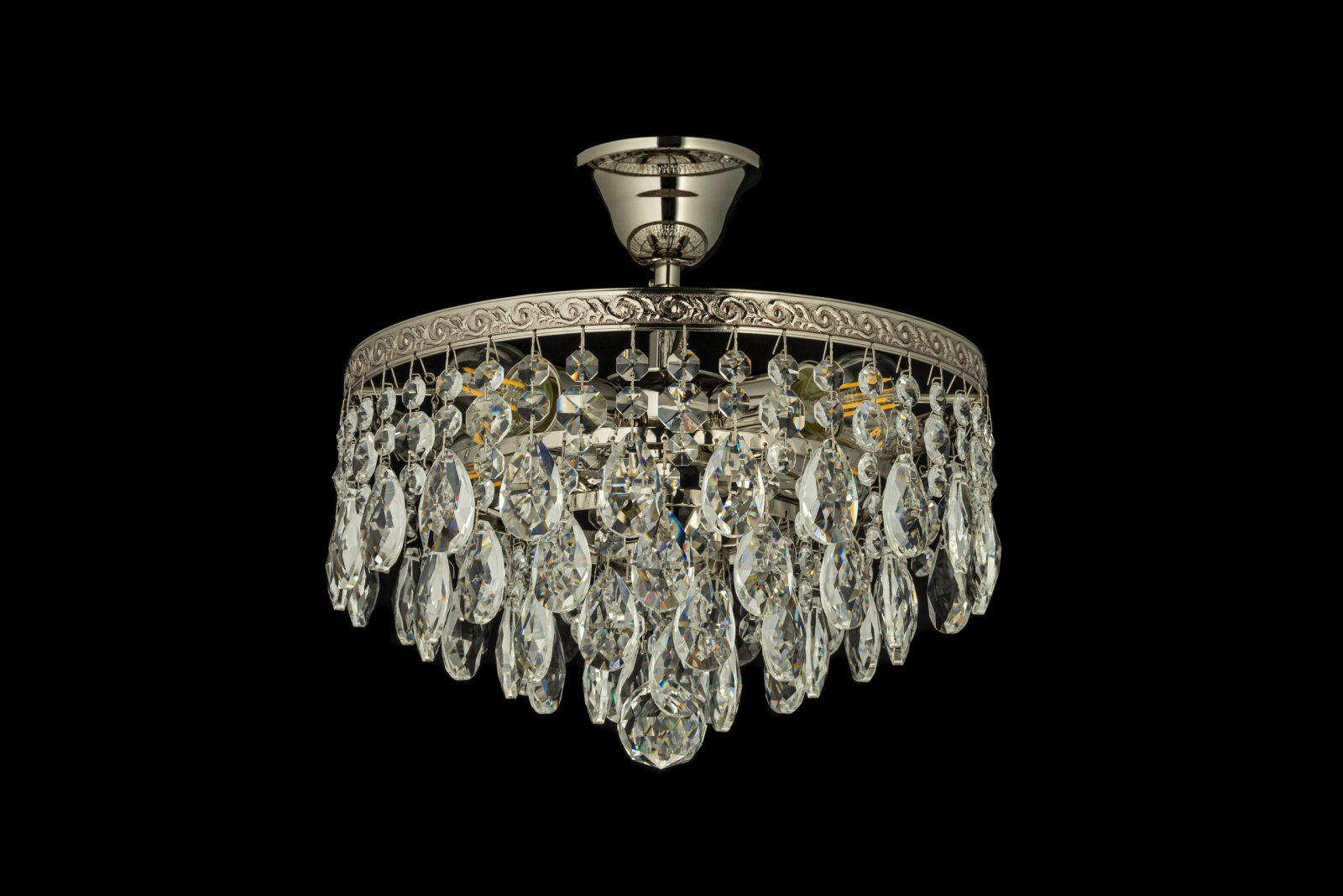 Потолочная люстра Arti Lampadari Castellana E 1.3.30.601 N Castellana E 1.3.30.601 N Матовый никель