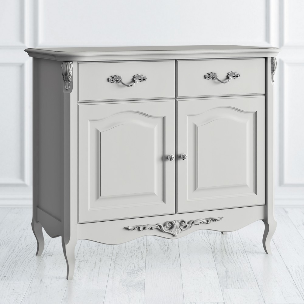 Комод Atelier Home Серо-бежевый с серебряной патиной APs126-K04-S Kreind  APs126-K04-S Серо-бежевый с серебряной патиной