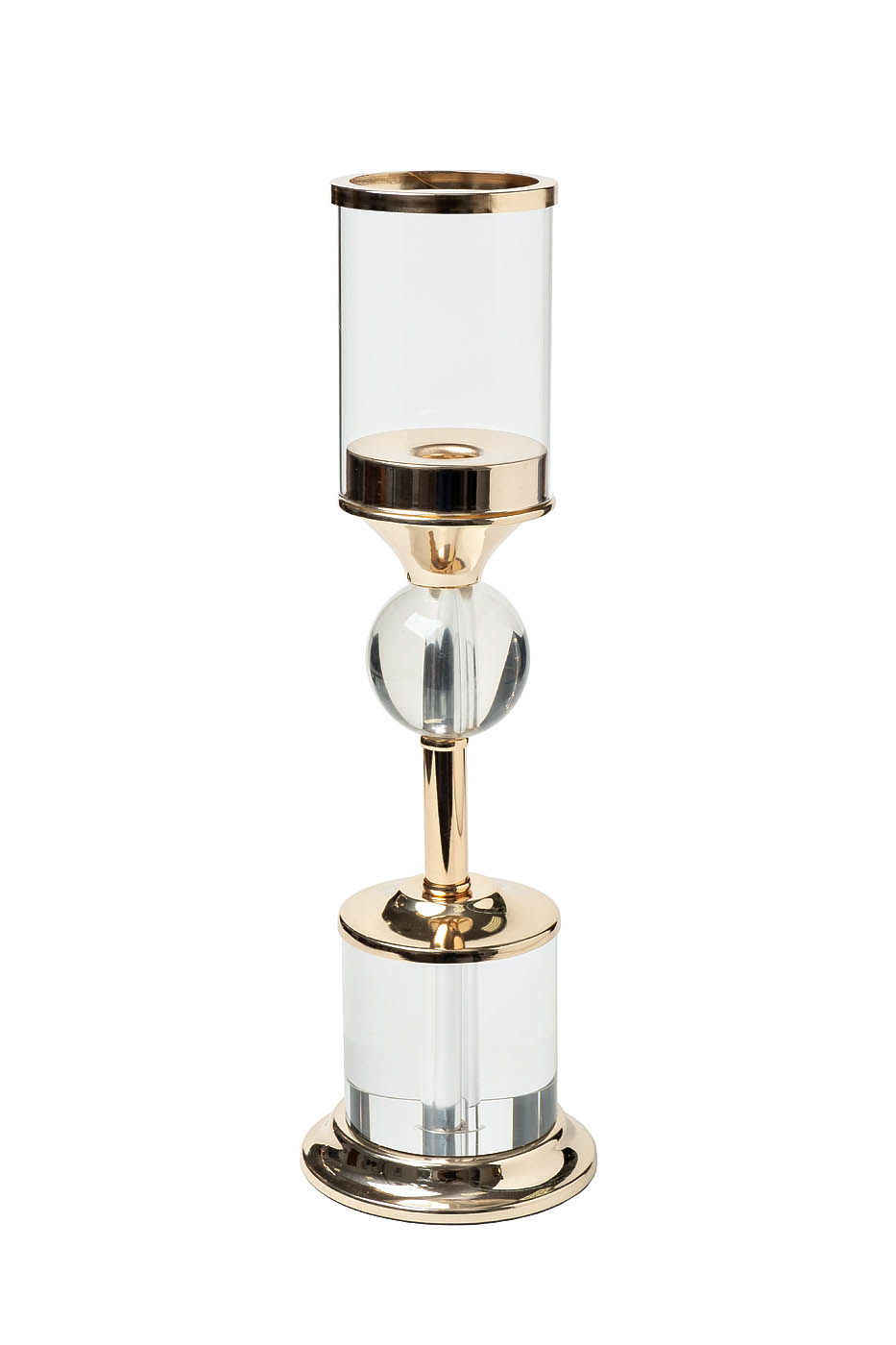 2K389001 Подсвечник 11х11х39см, цвет золото Garda Decor 2K389001 