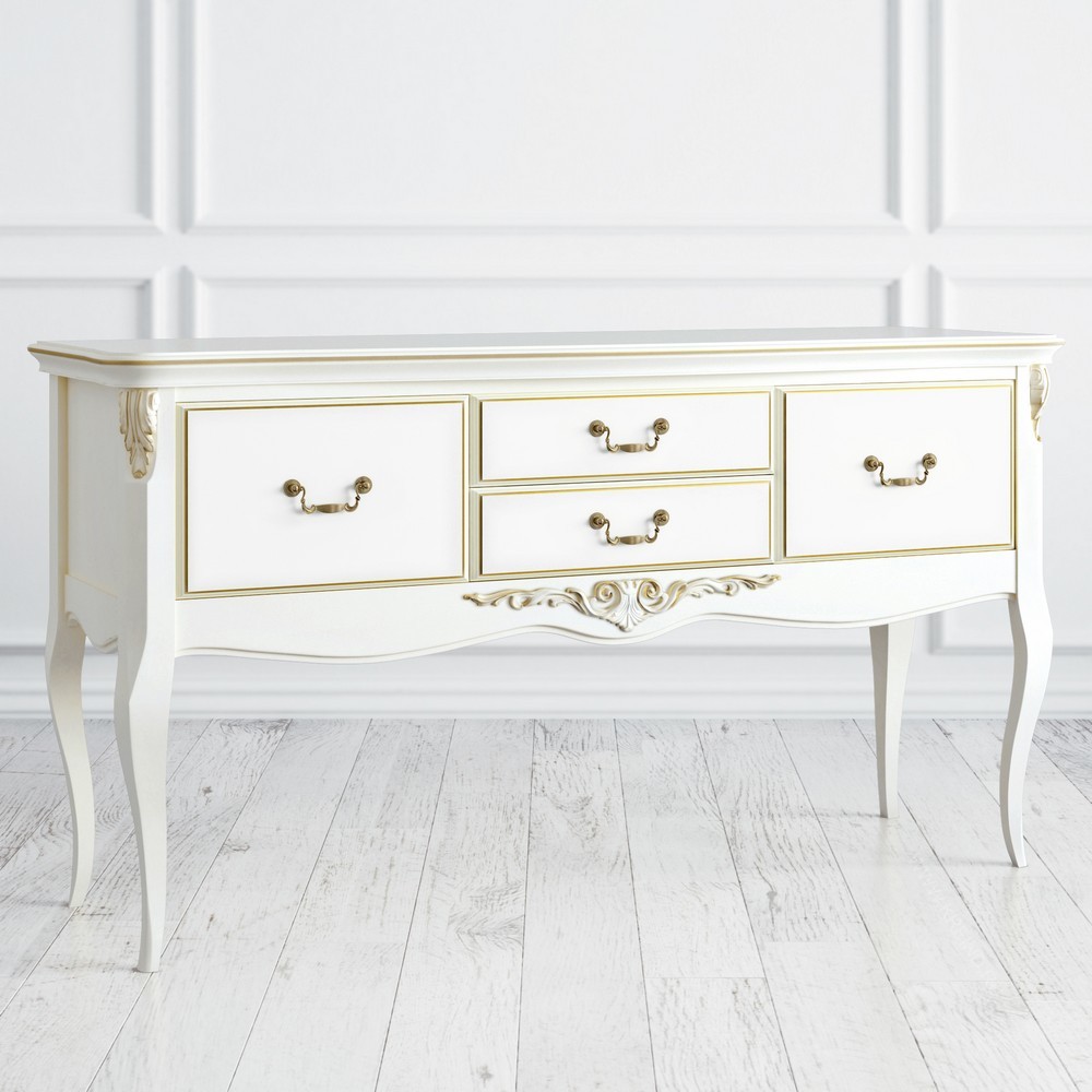 Консоль Romantic Gold Слоновая кость с золотой патиной R282g Kreind  R282g Слоновая кость с золотой патиной