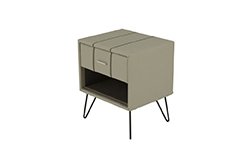 Тумба прикроватная XS-G011 MK-7607-BG 41х48х56 см Бежевый MK-7607-BG Бежевый