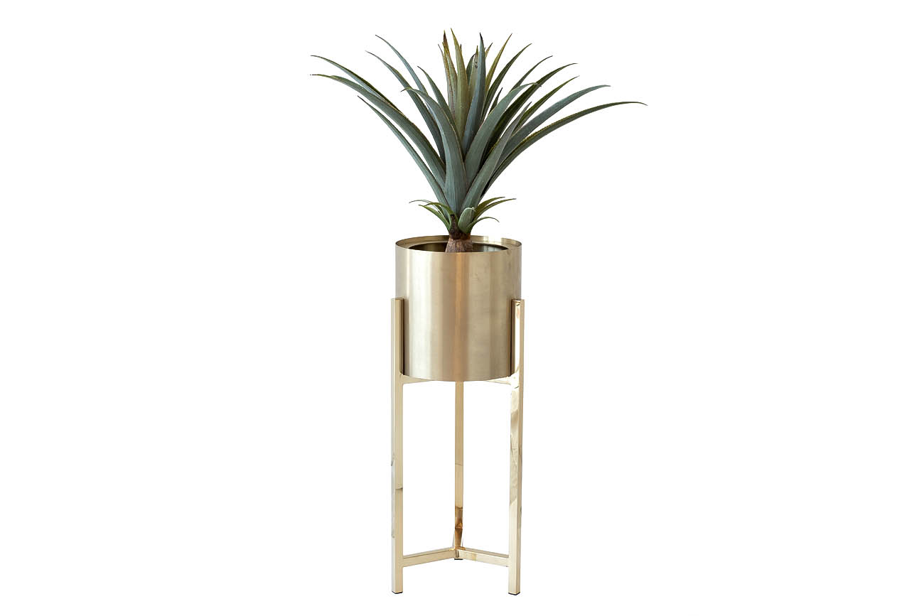 13RXFP3105L-GOLD Подставка под цветы золото d25*70cм Garda Decor 13RXFP3105L-GOLD 