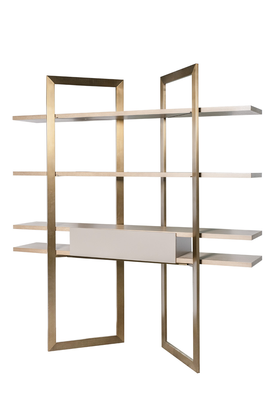 58DB-21171STEL Стеллаж Crossing 180*30*200см Garda Decor 58DB-21171STEL 