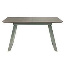 Стол обеденный DT-9162 MK-5811-CP раскладной 80х140(180)х76 см Серый MK Furniture