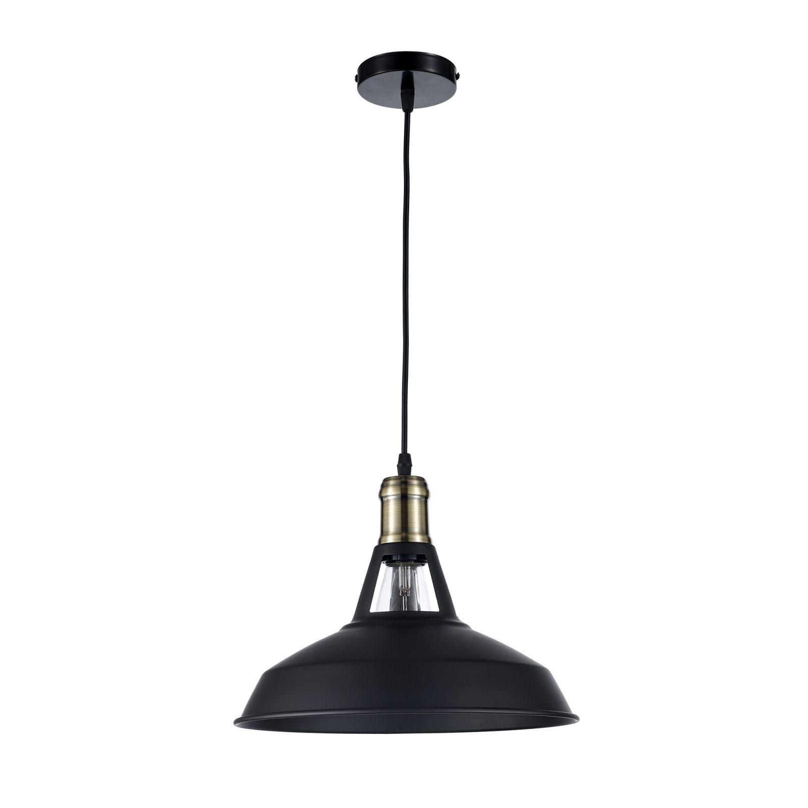 Подвесной светильник Arti Lampadari Faustino E 1.3.P1 B  Черный