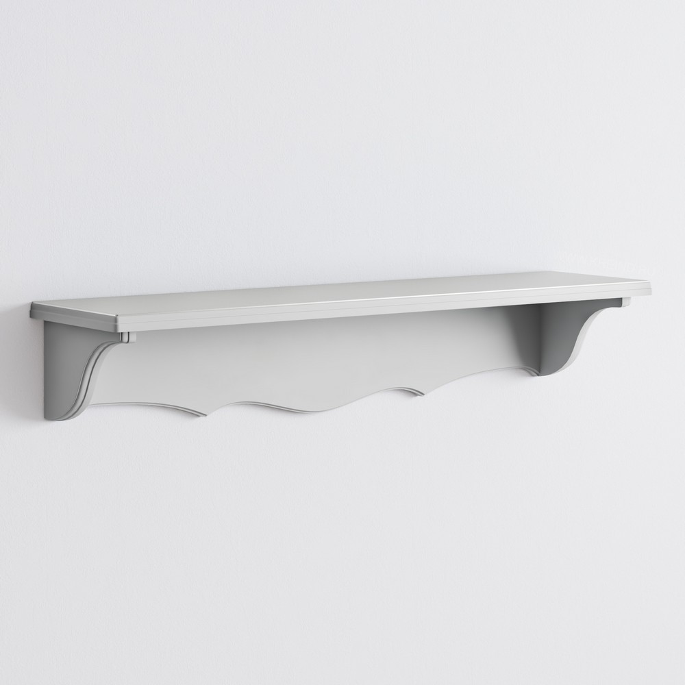 Полка Atelier Home Серо-бежевый с серебряной патиной GPL090-K04-S GPL090-K04-S Серо-бежевый с серебряной патиной