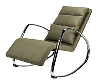 Кресло-качалка Колиос MK-5509-BR 125х62х80 см Коричневый MK-5509-BR Коричневый