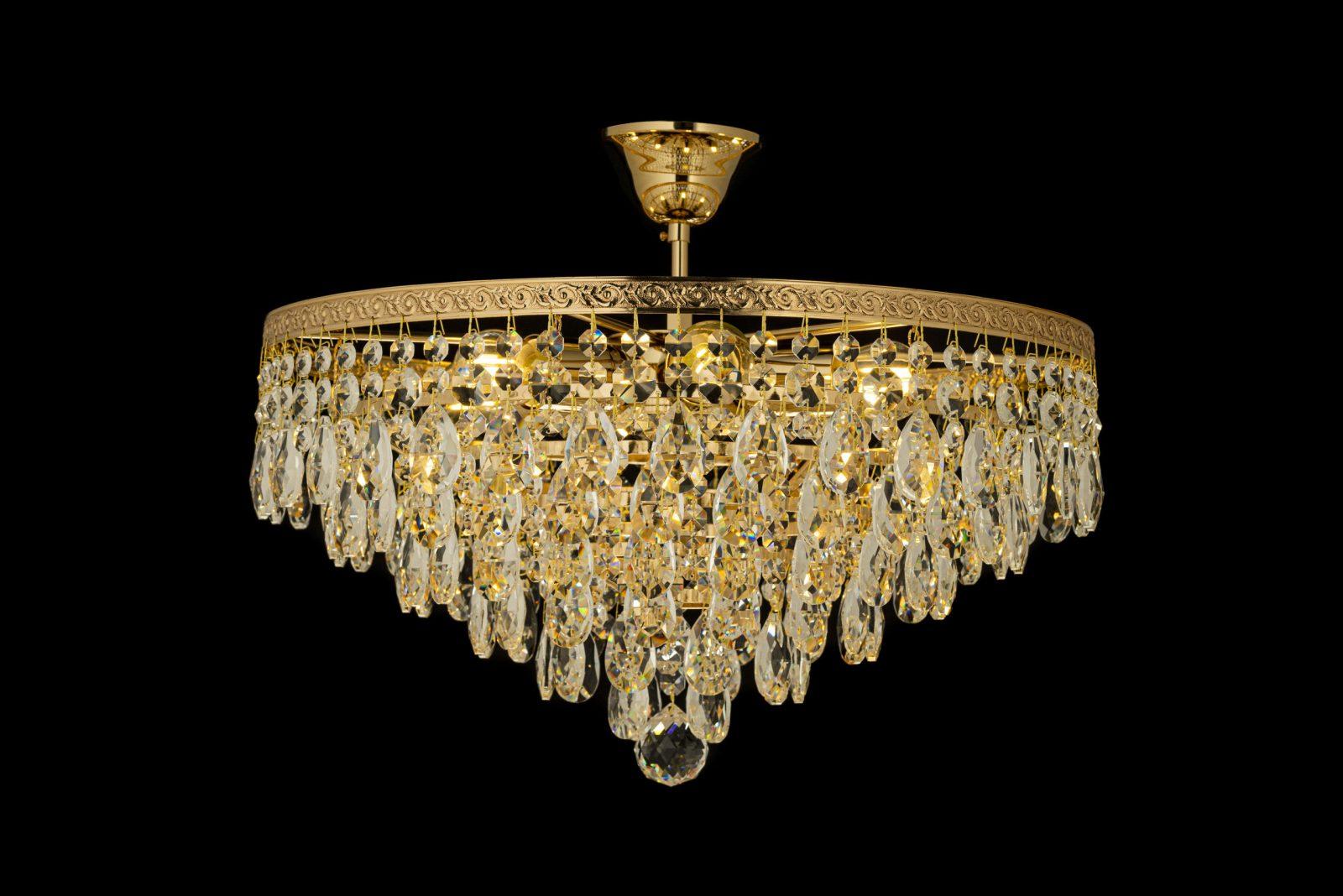 Потолочная люстра Arti Lampadari Castellana E 1.3.46.601 G Castellana E 1.3.46.601 G Золотой