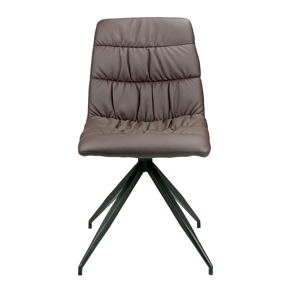 Стул D374 Midlend MK-4326-BR 41х51х87 см Коричневый MK-4326-BR Коричневый