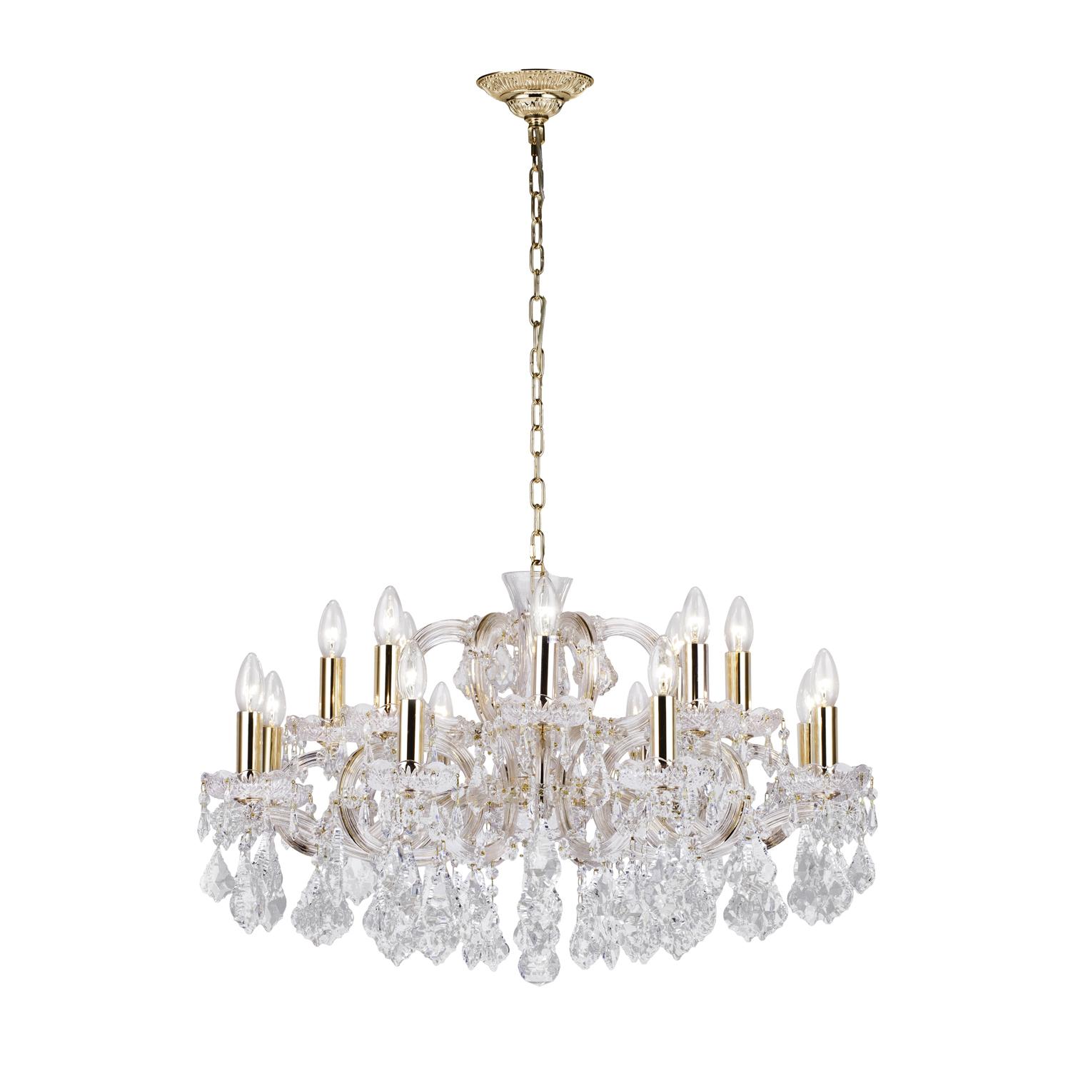 Подвесная люстра Dio DArte Asfour Diamante E 1.1.16.200 G Diamante E 1.1.16.200 G Золотой