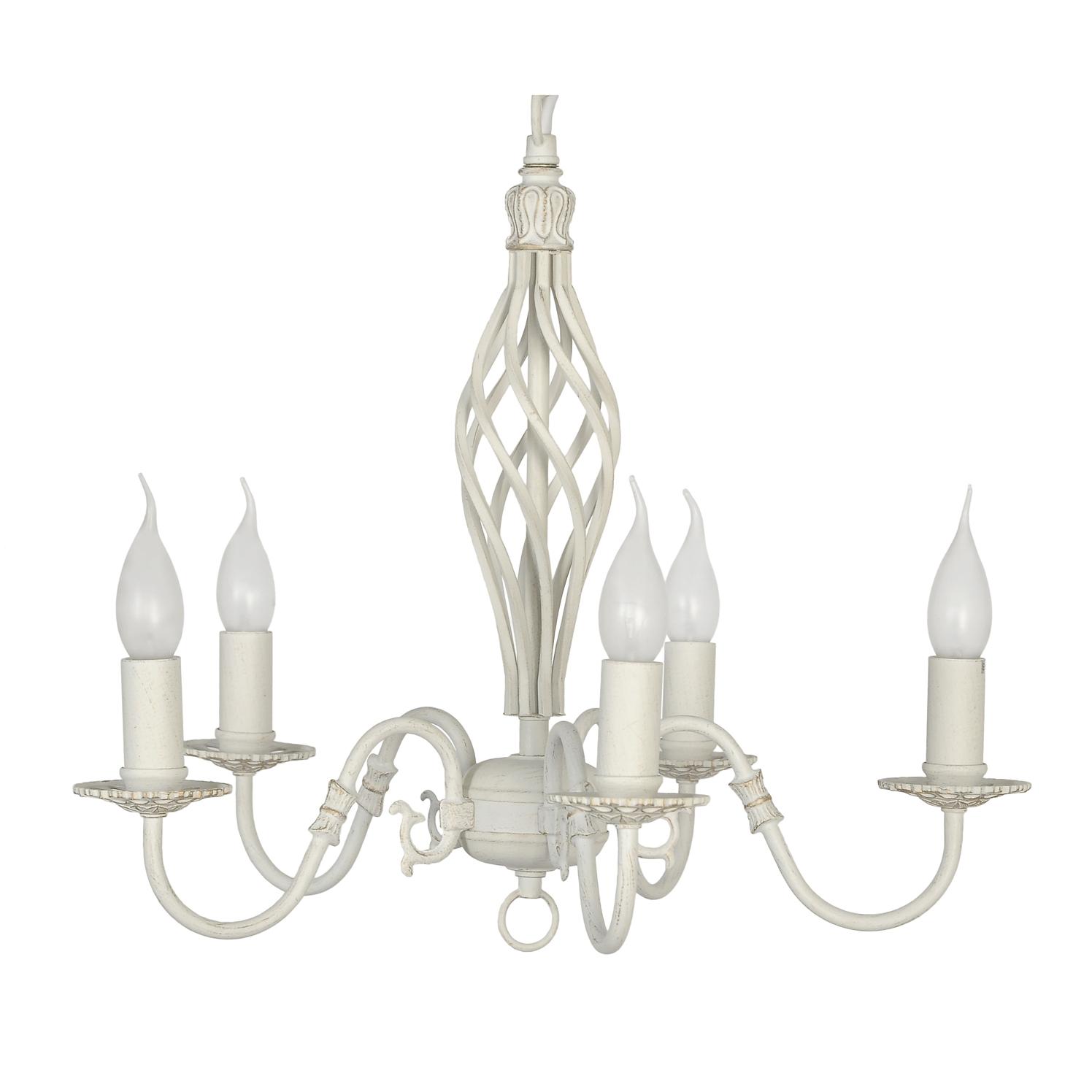 Подвесная люстра Arti Lampadari Tortora E 1.1.5 CG Tortora E 1.1.5 CG Кремовый