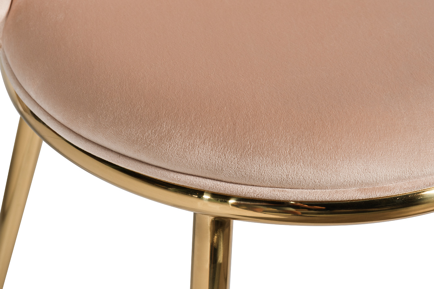 76AR-24GOLD Стул велюр бежевый/золото 48*56*86см Garda Decor 76AR-24GOLD 