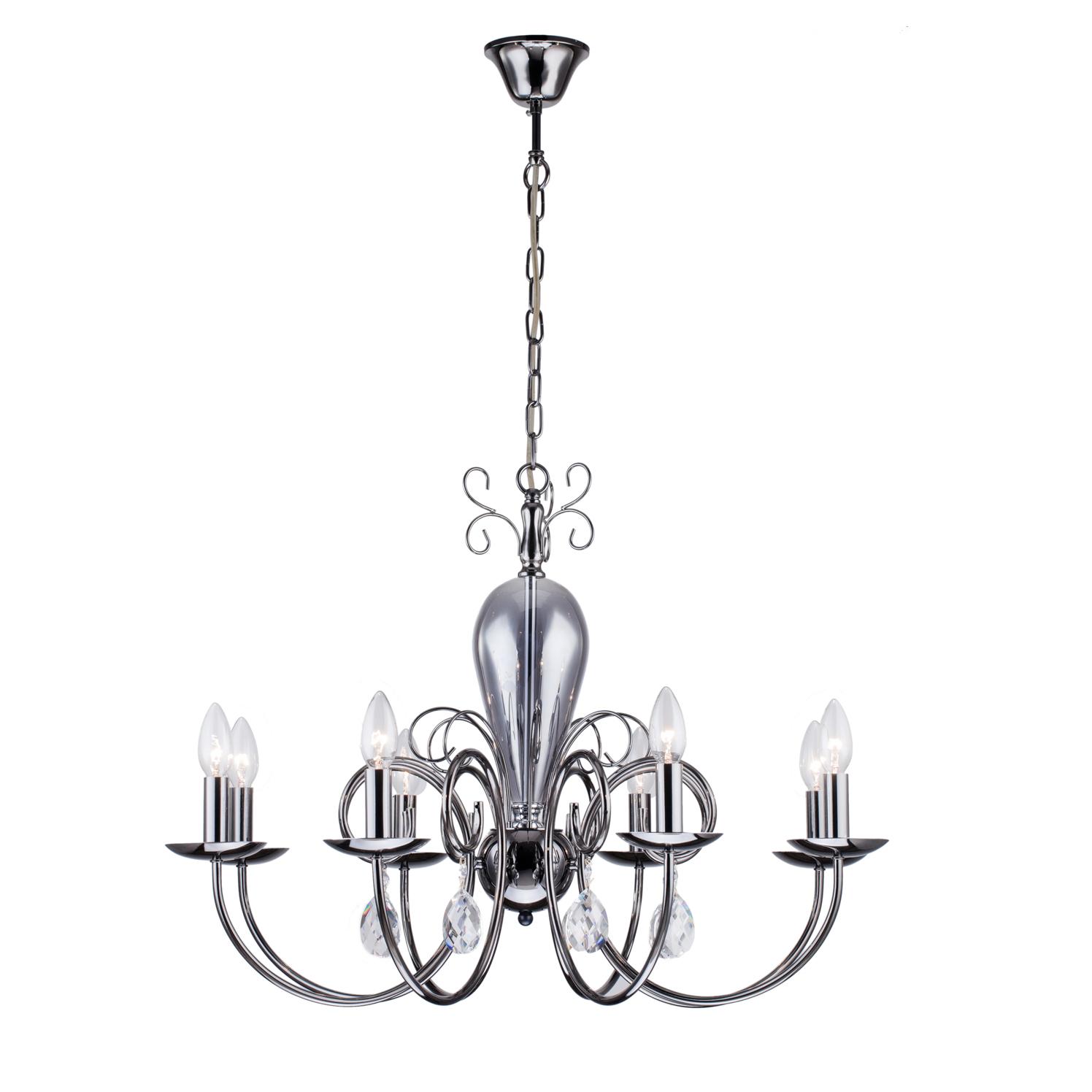 Подвесная люстра Arti Lampadari Lazzaro E 1.1.8 NB Lazzaro E 1.1.8 NB Графит