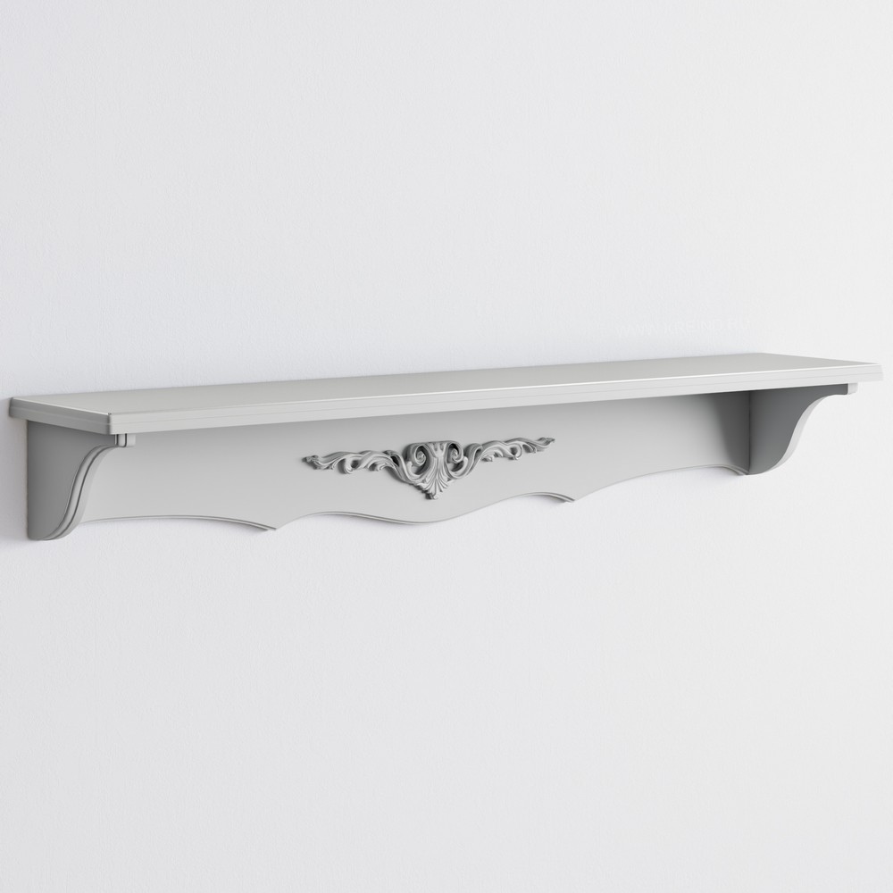 Полка Atelier Home Серо-бежевый с серебряной патиной RPL110-K04-S RPL110-K04-S Серо-бежевый с серебряной патиной