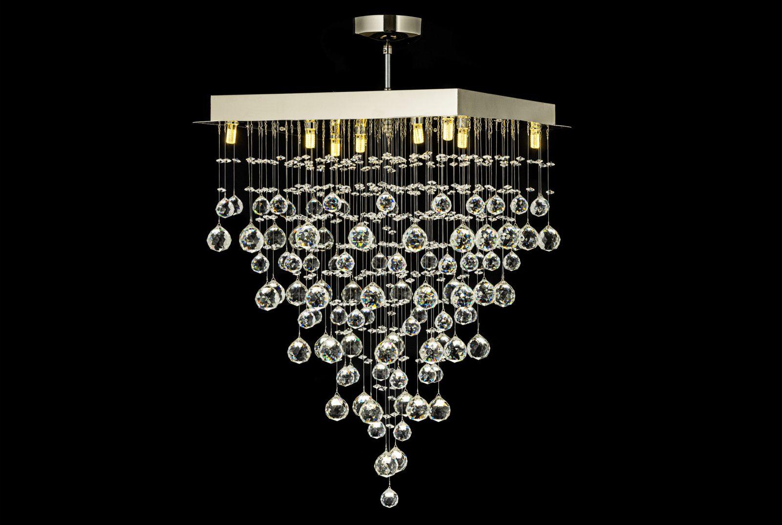 Каскадная люстра Arti Lampadari Flusso H 1.4.50.515 N Flusso H 1.4.50.515 N Матовый никель