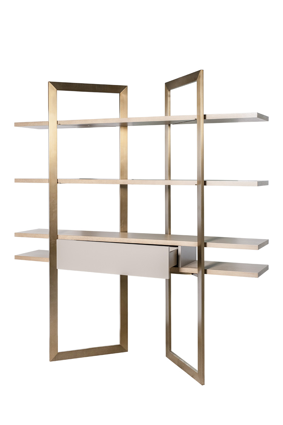 58DB-21171STEL Стеллаж Crossing 180*30*200см Garda Decor 58DB-21171STEL 