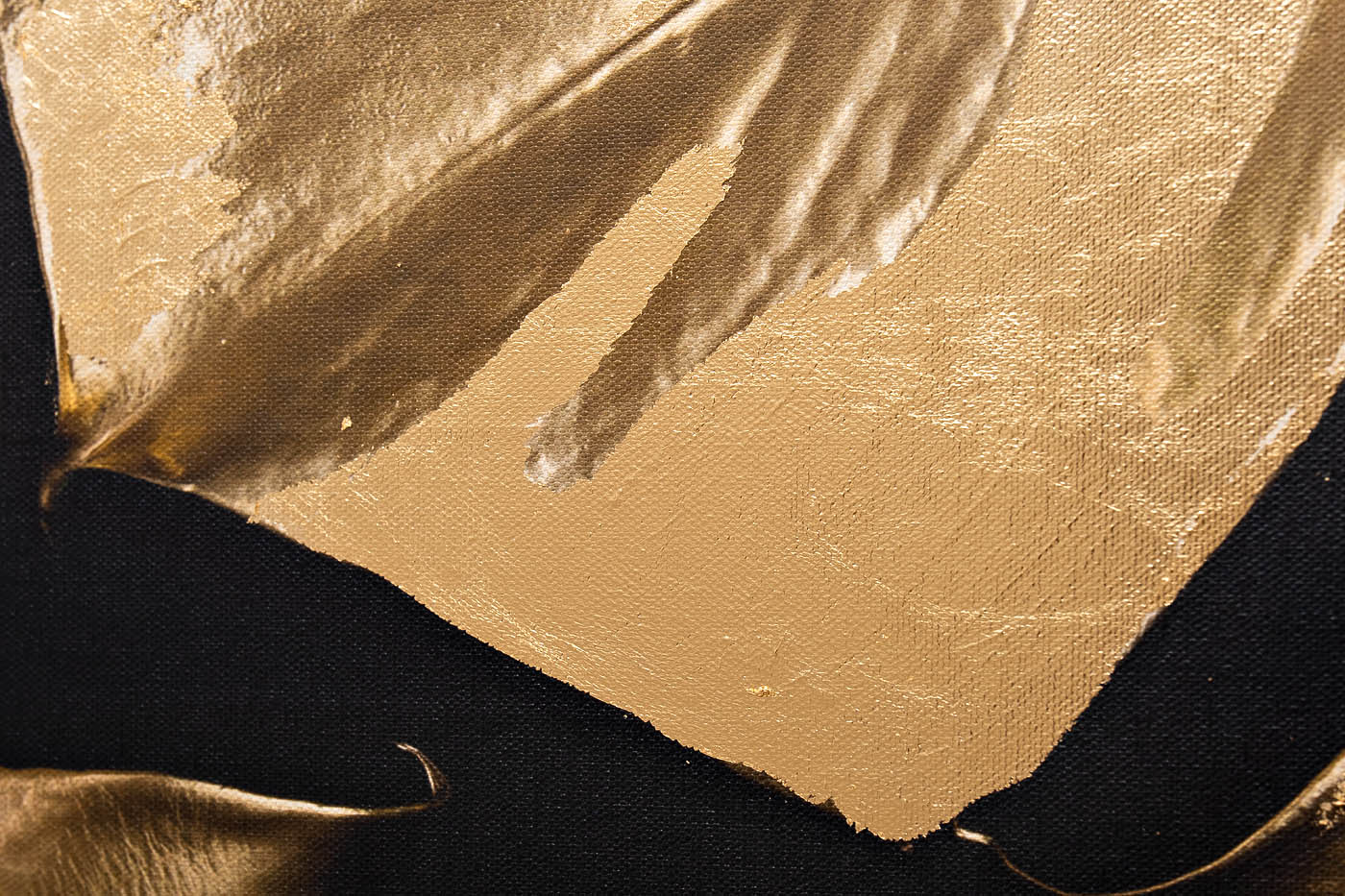89VOR-MONSTERA GOLDEN-2 Холст "Золотые листья монстеры-2" 100х70 см, багет( латунь),поталь Garda Decor 89VOR-MONSTERA GOLDEN-2 