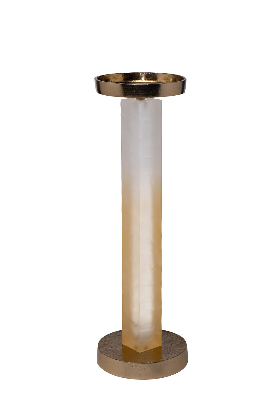 71PN-2627 Подсвечник прозрачный d12*37см Garda Decor 71PN-2627 