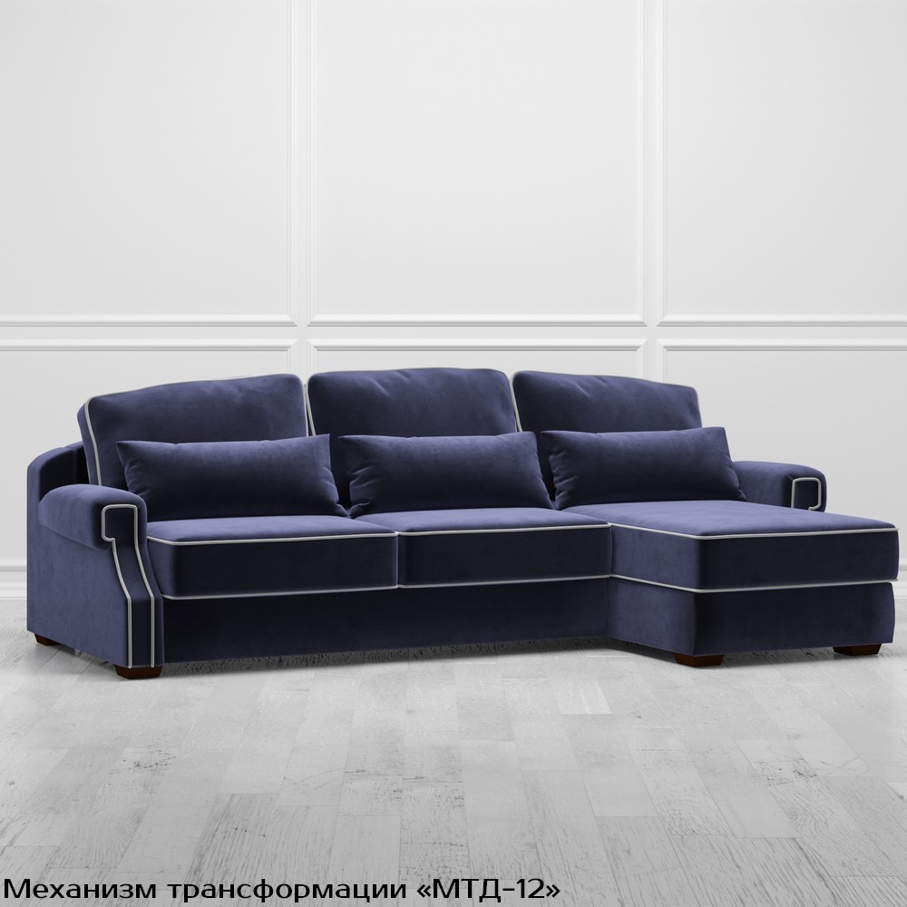 Диван Quadra (с механизмом) DQo-TR-K03-Ka-B18 Kreind  DQo-TR-K03-Ka-B18 