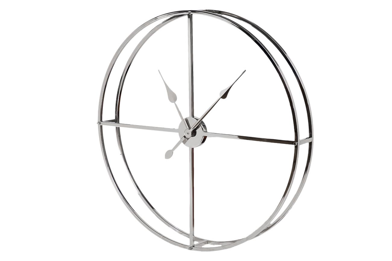 79MAL-5761-76NI Часы настенные цвет хром d76см Garda Decor 79MAL-5761-76NI 