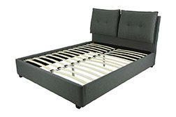 Кровать XS-9086 MK-7600-GY двуспальная 160х200 см Серый MK-7600-GY Серый