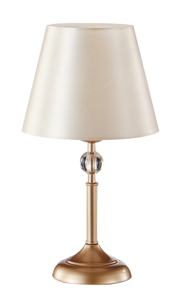 Настольная лампа Crystal Lux FLAVIO LG1 GOLD FLAVIO LG1 GOLD Бежевый