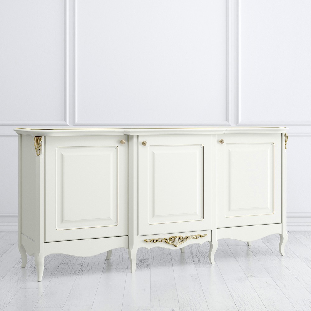 Комод Atelier Gold Слоновая кость с золотой патиной APg229-K02-G APg229-K02-G Слоновая кость с золотой патиной
