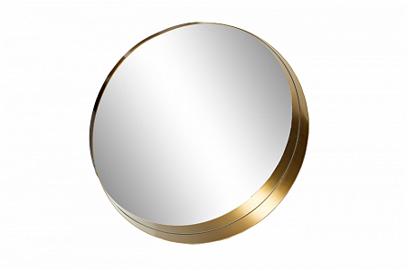 19-OA-6276L Зеркало в металл. объемной  раме золото d80*10 см Garda Decor
