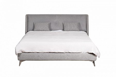 Кровать Michelle 160cм 4 кат, ткань+кожа Garda Decor