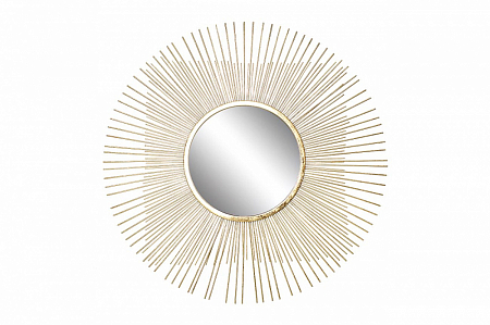 37SM-0734-R Зеркало декоративное золотое 70,5х70,5х1,9 см, центр.диам.28 см Garda Decor