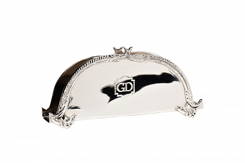 95IM-4103L Салфетница Garda Decor латунь цвет хром 19*5*9см Garda Decor Garda Decor