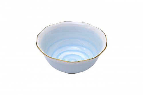 26FC-SAL-MISTERO-12GOL Салатник MISTERO голубой 12см (6) Garda Decor Garda Decor
