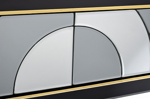 KFG122 Консоль 2 ящика зеркало двухцветное 120*42*75см Garda Decor Garda Decor