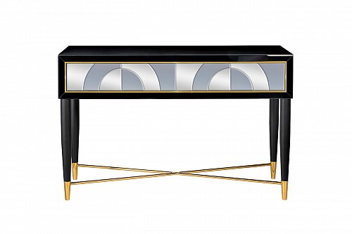 KFG122 Консоль 2 ящика зеркало двухцветное 120*42*75см Garda Decor Garda Decor