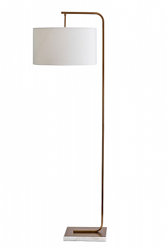 22-89017FL Торшер плафон белый 42*h.155 см Garda Decor Garda Decor