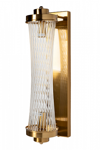 92EL-YG59026  Бра латунь, стекло прозр. 12*18*h.50см Garda Decor Garda Decor