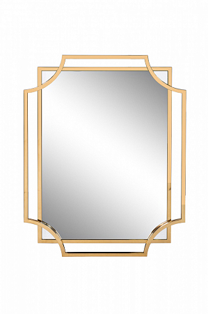 KFE1150/2 Зеркало в металлич. раме цвет золото 79*108 см Garda Decor