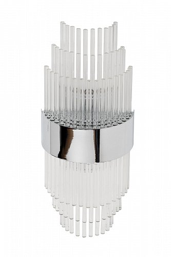 92EL-YG59021S-2W Бра хром, стекло прозр. 20*10*h.50см Garda Decor Garda Decor