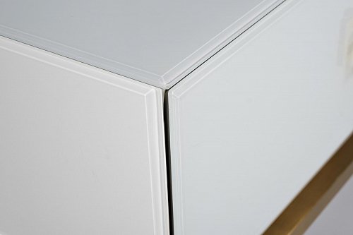 KFG070 Консоль 2 ящика белая/золото 120*42*77см Garda Decor Garda Decor