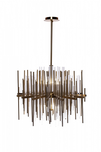 92EL-YG60832-8P Люстра латунь d.64см Garda Decor Garda Decor