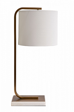 22-89016 Лампа настольная плафон белый 27*h.66 см Garda Decor