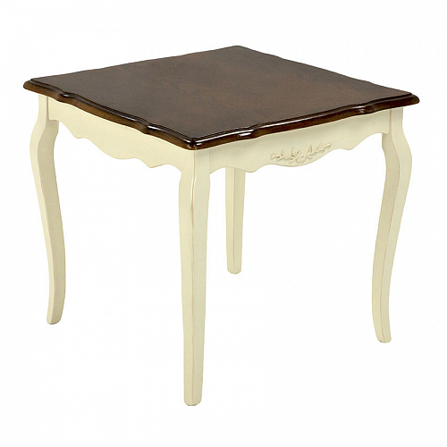 Комплект Florence MK-5036-AWB из 3 столиков 0х0х0 Молочный/Итальянский орех MK Furniture