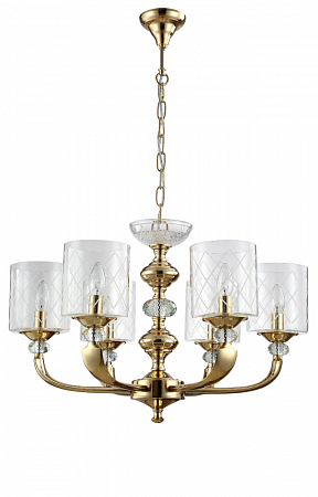 Люстра Crystal Lux GRACIA SP6 GOLD